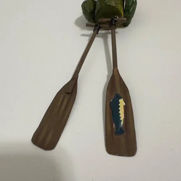 Vintage Fish With Oars Christmas Ornament - Picture 5 of 11